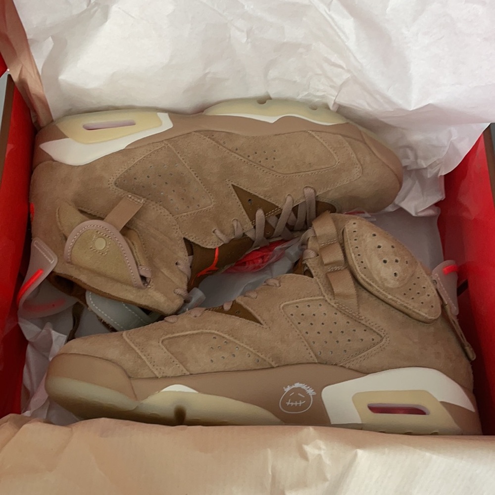 Air Jordan 6 retro x Travis Scott DH0690 200 - Picture 9 of 11